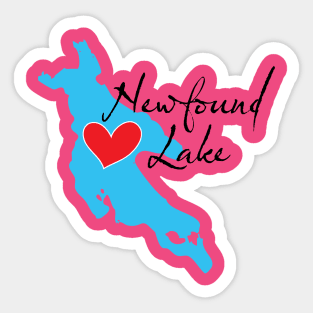 Love Newfound Lake Sticker